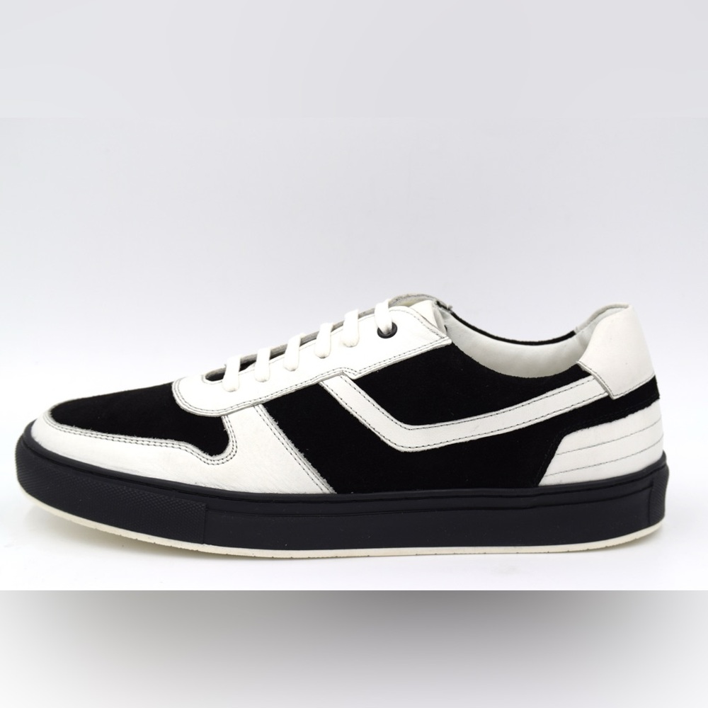 Hugo Men Sneakers Blk/Wht - Picture 2 of 4
